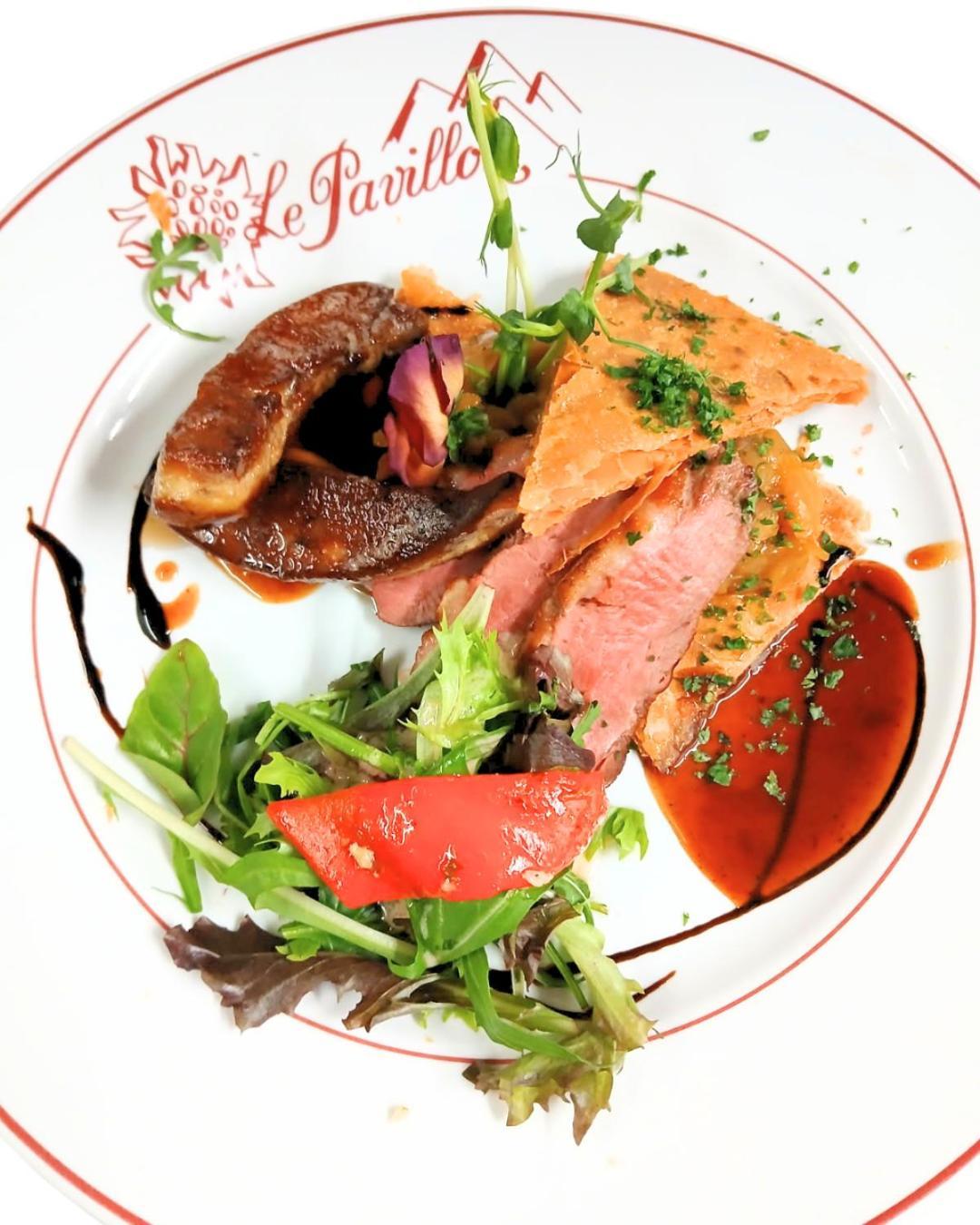Hotel Restaurant Pavillon Carina 加普 外观 照片